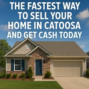 Single-story home in Catoosa, Oklahoma representing a fast, as-is cash home sale option for local homeowners.