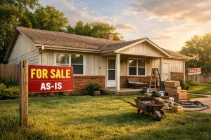 Single-story Moore Oklahoma home ready to sell as-is without repairs or agent fees