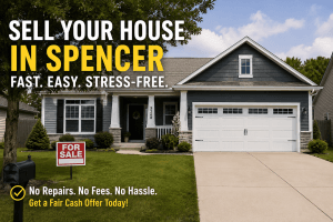 Family home in Spencer Oklahoma representing a stress-free home sale without family arguments or costly repairs
